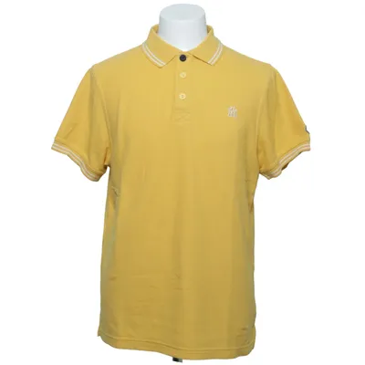 Polo shirt (Yellow) from Majestic Athletic Cotton, Polyester