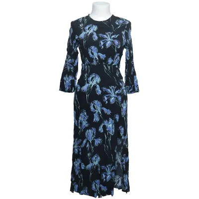 Jurk (Zwart, Blauw, Meerkleurig) van Visual Clothing Project Viscose