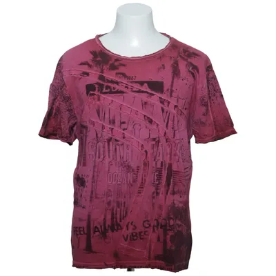 T-shirt (Rosa, Svart) från Much More Bomull