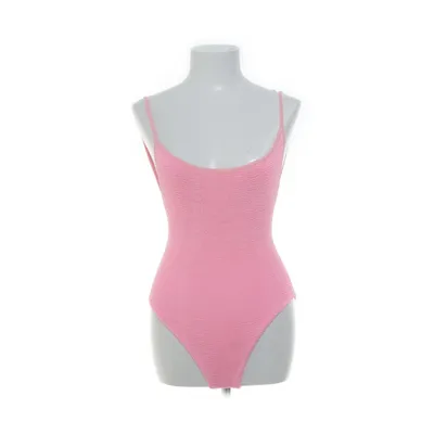 Swimsuit (Pink) from Hunza G Elastane, Nylon