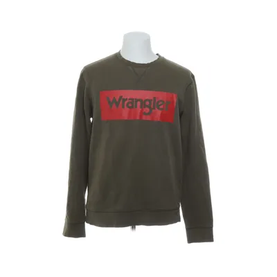 Collegetröja (Grön, Röd) från Wrangler Bomull