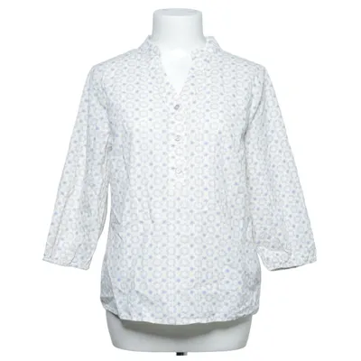 Blouse (Blue, White) from Fransa Cotton