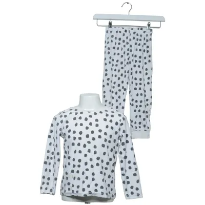 Pajamas (White, Gray) from Hema Cotton, Polyester