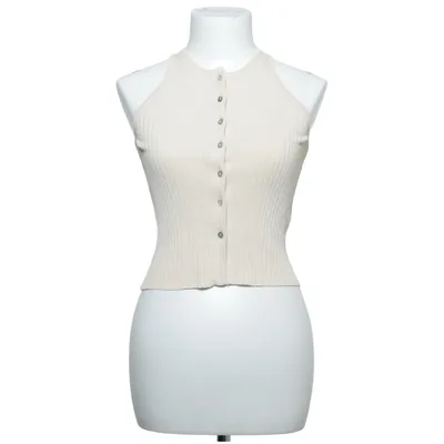 Tanktop (Beige) van Zara Polyamide, Viscose