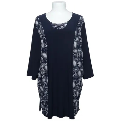 Top (Blå, Flerfarvet) fra Class Polyester, Viscose