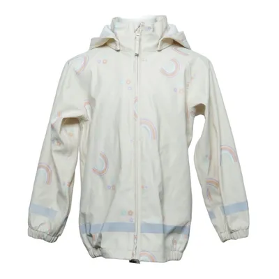 Regnjakke (Beige, Flerfarvet) fra Mywear Young Polyester, Polyurethan