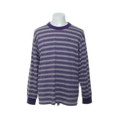 Långärmad t-shirt (Lila, Vit) från Polar Bomull