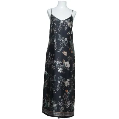 Maxi dress (Black, Multicolored) from Mango Polyester