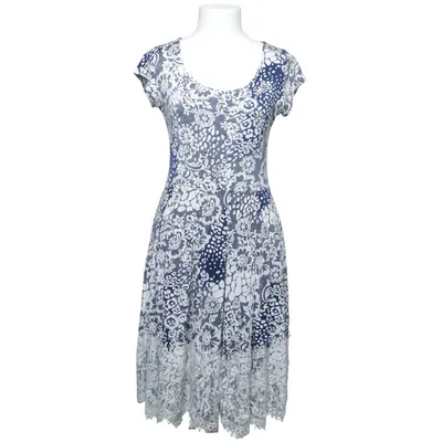 Dress (Blue, White) from Quinze Heures Trente