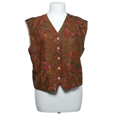 Suit vest (Brown, Multicolored)