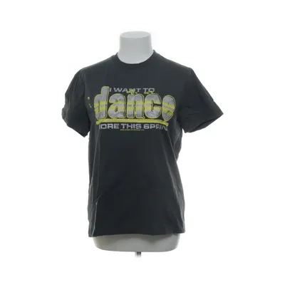 T-shirt (Grå, Gul) fra Ganni Økologisk bomuld