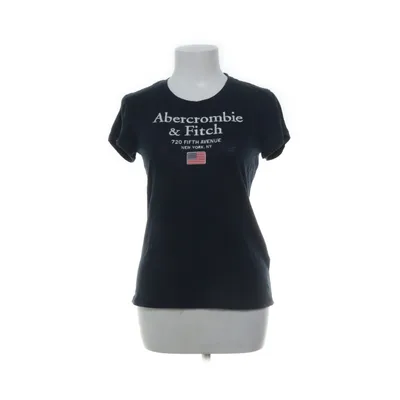 T-shirt (Blauw) van Abercrombie & Fitch Katoen, Polyester