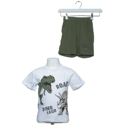 Set (Green, White) from S&D Cotton, Elastane