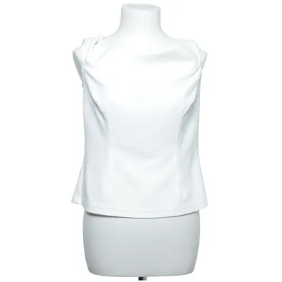 Top (Hvid) fra Young Couture by Barbara Schwarzer Elastan, Polyester