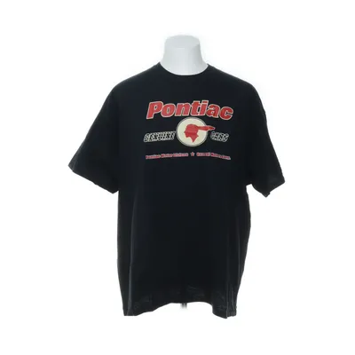 T-shirt (Svart, Röd) från Gildan Bomull