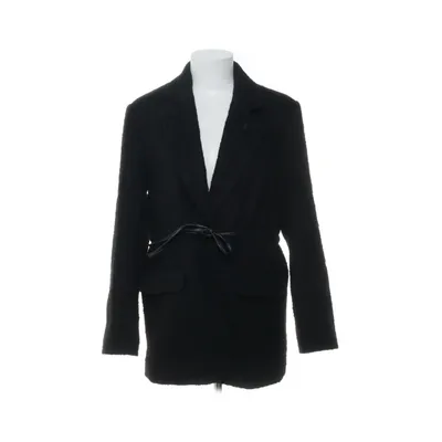 Blazer (Black) from Malina Leather, Polyester, Wool