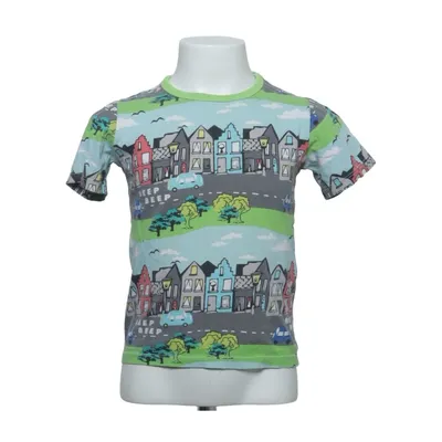 T-shirt (Vert, Multicolore) de Peuhu Coton