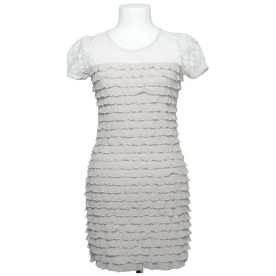 Jurk (Beige) van Mina UK Elastaan, Polyester
