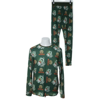 Pyjamas (Grön, Flerfärgad) från Jägermeister Elastan, Polyester