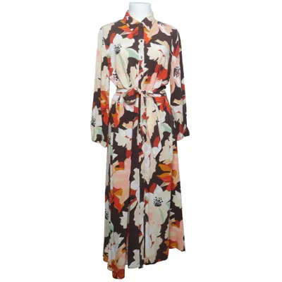 Skjortekjole (Brun, Flerfarvet) fra Reserved Viscose