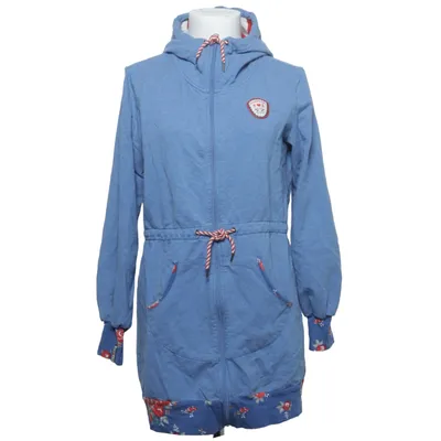 Capuchon sweater (Blauw, Meerkleurig) van Blutsgeschwister Katoen, Elastaan, Modal