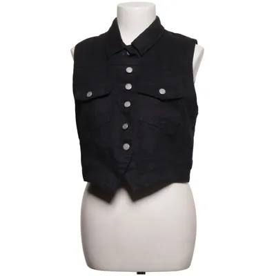 Gilet en jean (Noir) de No Excess Coton