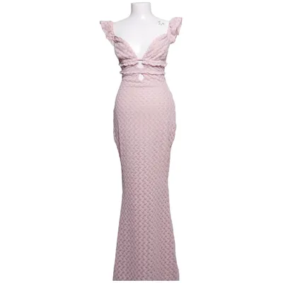 Maxi jurk (Roze) van Meshki Elastaan, Polyester