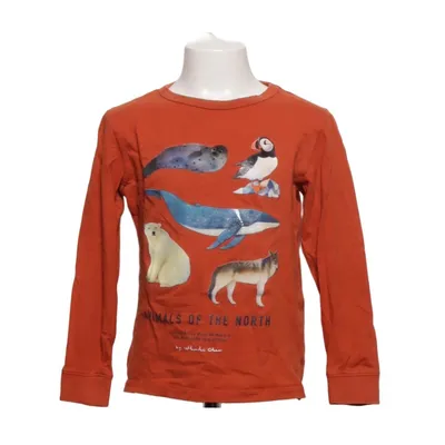 Long sleeve T-shirt (Orange, Multicolored) from Whooli Chen x H&M Cotton