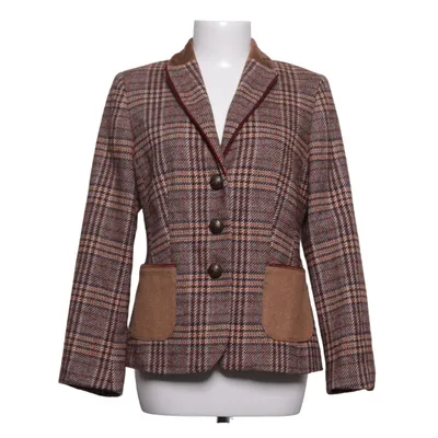 Blazer (Brun, Flerfarvet) fra White Label Akryl, Polyester, Uld