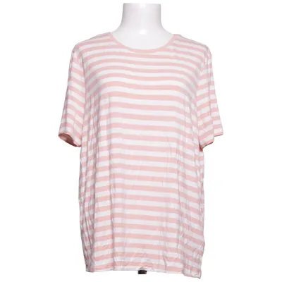 T-shirt (Rose, Blanc) de Women Essentials by Tchibo Élasthane, Viscose