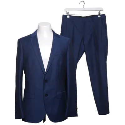 Kostym (Blå) från Hugo Acetat, Viskos, Ull