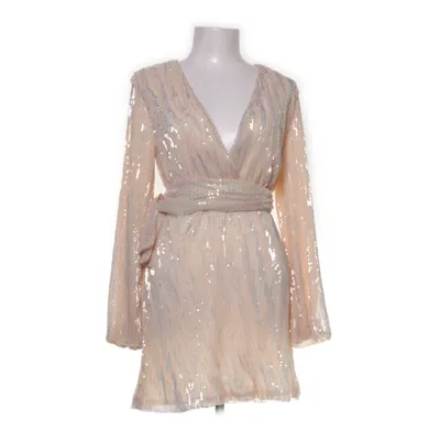 Cocktailjurk (Beige, Zilver) van Glamorous Polyester