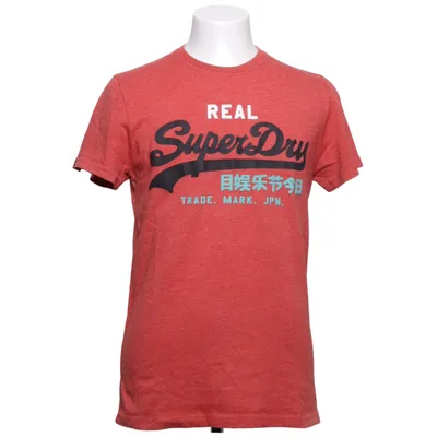 T-shirt (Röd) från Superdry Bomull, Polyester