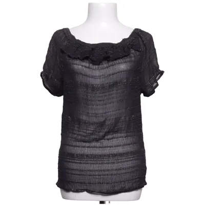 Top (Mia Blouse) from Lollys Laundry Metallic fiber, Viscose