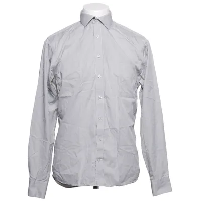 Shirt (Gray) from The Shirt Factory Cotton