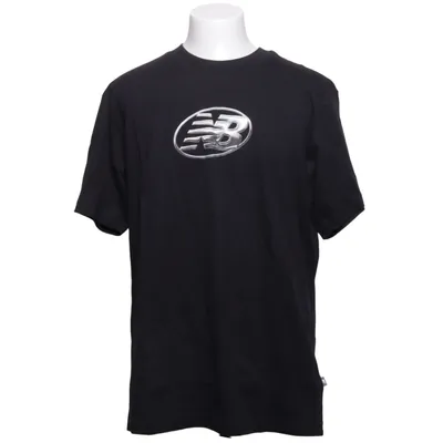 T-shirt (Noir) de New Balance Coton