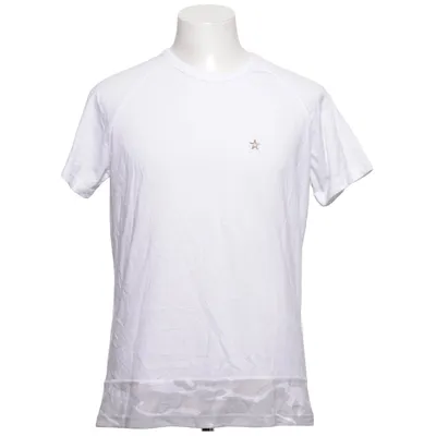 T-shirt (Hvid, Grå) fra Premium Star Apparel Bomuld, Polyester