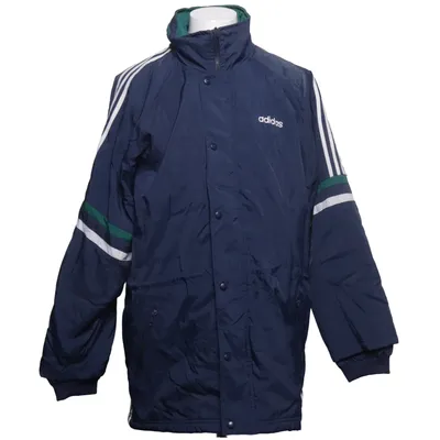 Træningsjakke (Blå, Hvid, Grøn) fra Adidas Polyamid, Polyester