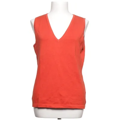 Pull sans manches (Rouge) de Sandrine Élasthane, Soie