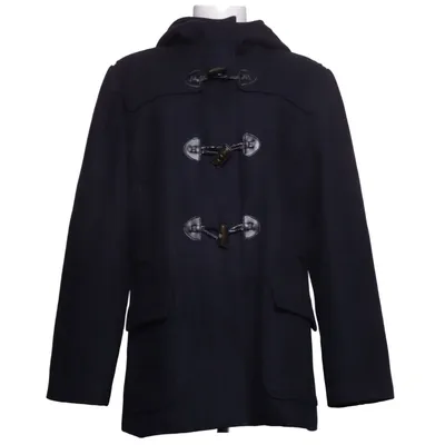 Duffle coat (Bleu) de Juna Polyester, Laine