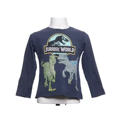 Langærmet t-shirt (Blå, Flerfarvet) fra Jurassic World Bomuld