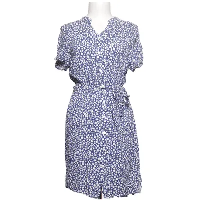 Robe chemise (Bleu, Blanc) de VILA Viscose