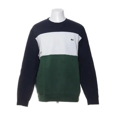 Sweatshirt (Blå, Flerfarvet) fra Lacoste Bomuld, Polyester