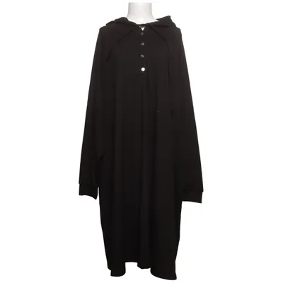 Kapuzenkleid (Schwarz) von Zizzi Elasthan, Recyceltes Polyester