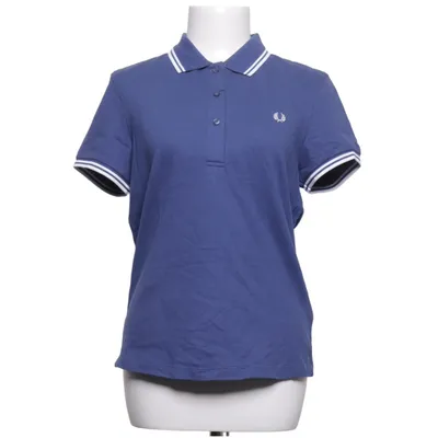 Polotrøje (Blå) fra Fred Perry Bomuld, Elastan