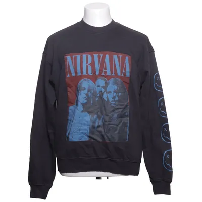 Collegetröja (Svart, Flerfärgad) från Nirvana Bomull