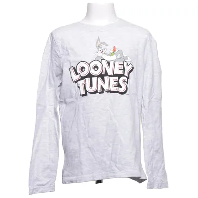 T-shirt à manches longues (Gris) de Looney Tunes Coton, Polyester