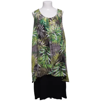 Robe (Vert, Noir, Multicolore) de Canda Premium Élasthane, Polyester, Viscose
