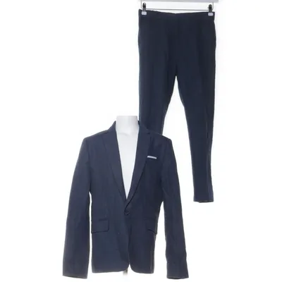 Suit (Blue) from H&M Cotton, Linen, Polyester