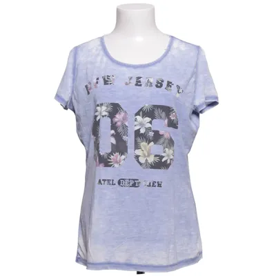 T-shirt (Blauw, Wit) van Infinity Woman Polyester, Viscose